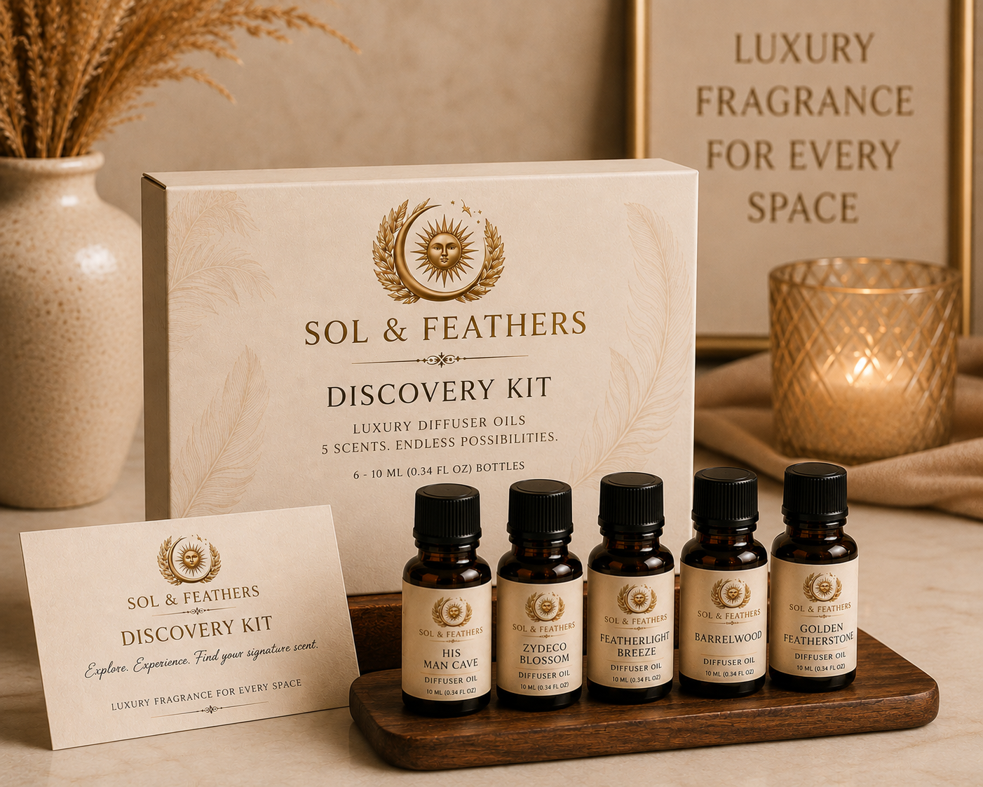 The Sol & Feathers Discovery Set