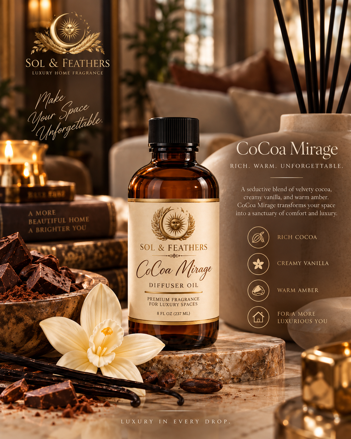 CoCoa Mirage Diffuser Oil